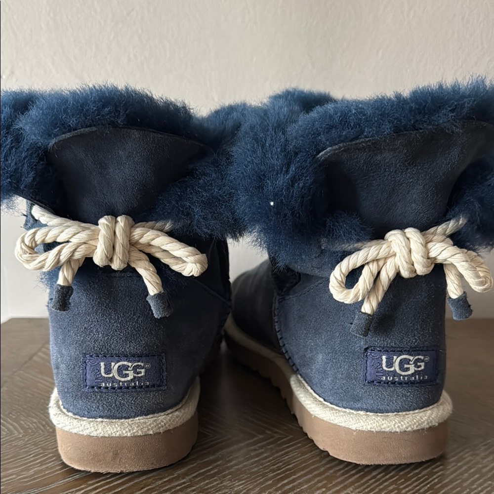 UGG Women’s Blue Suede Boots